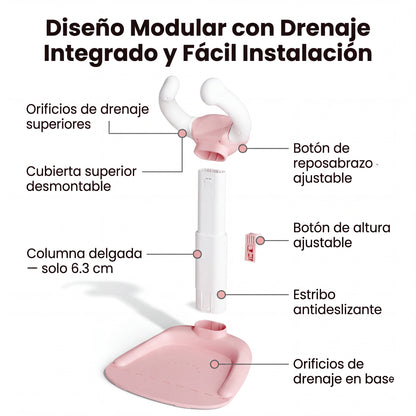 Soporte De Ducha Antideslizante Para Bebes