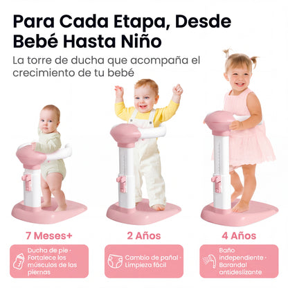 Soporte De Ducha Antideslizante Para Bebes